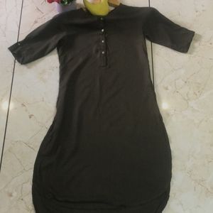 XS Ladies Kurta Seaweed Green Colour