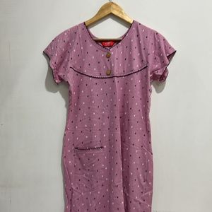 Cotton Printed Nightdress