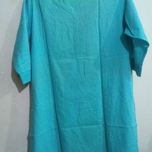 Cyan Kurti