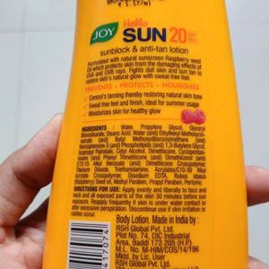 300 ml Joy Sunscreen