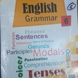 English Grammar Class 6th Book