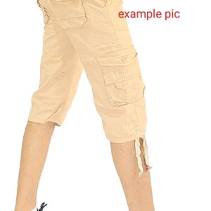 6 pocket cotton shorts