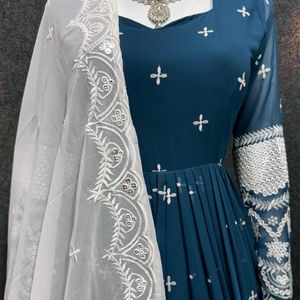 PREMIUM READYMADE ANARKALI SUIT SET