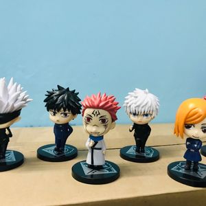 Jujutsu Kaisen Small Miniature Set Of 6 Pcs 10 Cm