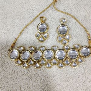 original kundan choker n earing