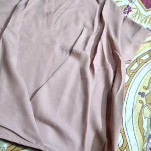 🔥BRAND NEW SHEIN TOP - NUDE PINK COLOUR