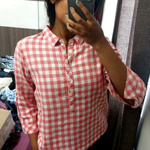 Cotton Candy Checkered Shirt