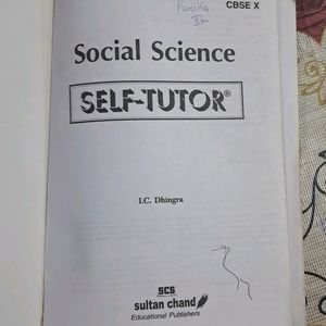 Self Tutor Of Social Science