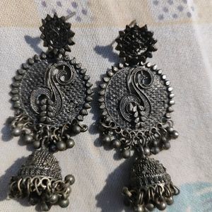 Oxidised Jhumka For Women