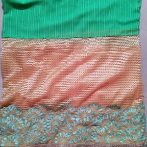 Embroidered Saree