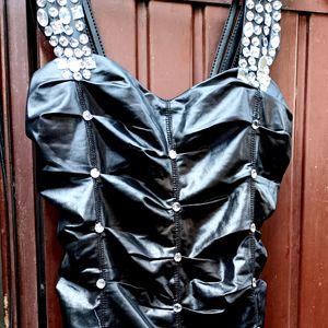 Leather Sexy Dress 👗