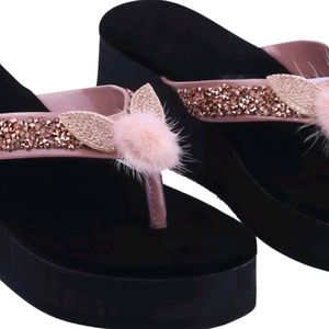 Stylish Black Slippers