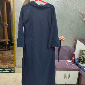 Navy Blue Colour Dress