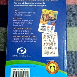 Cambridge Essential English Dictionary