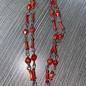 Red Stylish Neckpiece