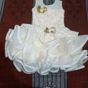 Party Wear White Dress