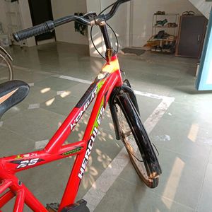 🔴Red Color Sport Cycle Free Lock