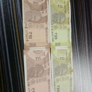 10rs &20rs Note