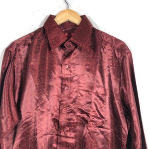 Dark Maroon Casual Shirt(Men’s)