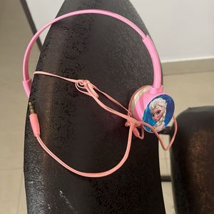 Pink Color Chargeable Headphone Sets For Kids