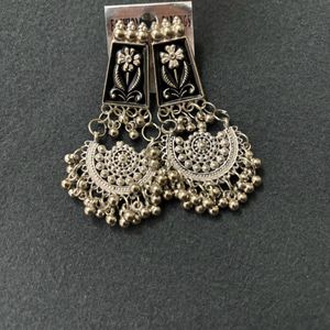 Oxidised Earrings