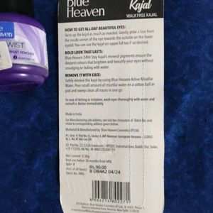 Blue Heaven Kajal &Dip-N-Twist Nail Paint Remover