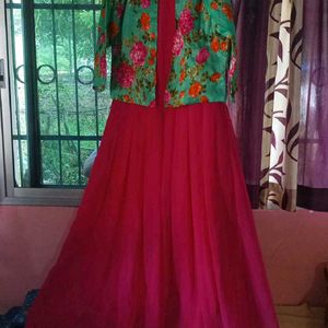 The Combo Of 2 Ethnic Gown For Festival