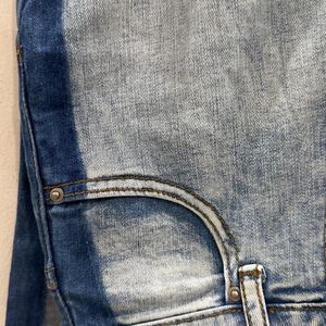 Faded Blue Jeans For Women