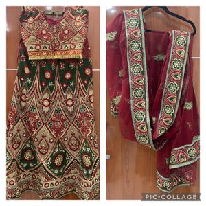 Festival Special Red Lehenga