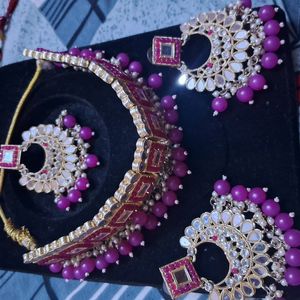 Beautiful Mirror Jewellery Set