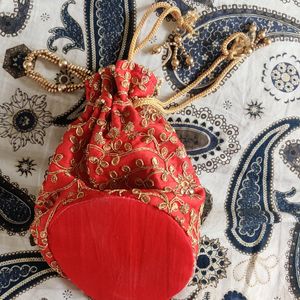 Potli Handbag For Lehenga