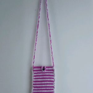 Crochet 🧶 Mobile Bag (Handmade)