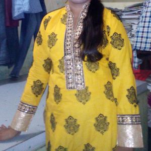 Yellow Kurti