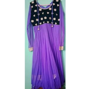 Purple 💜  Anarkali Dress 🥻