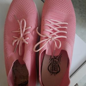 Pink Casual Shoes UK 7