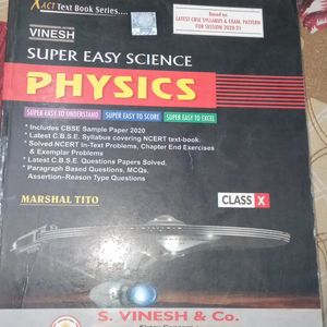 Super Easy 10th Physics Book