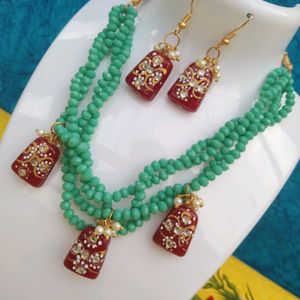 Beaded Necklace Set