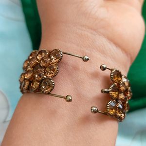 *Combo* Hurryyy!!! Stone Bracelet And Earrings