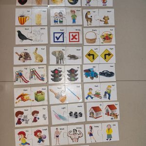 25 Pairs of Self Correctiong Opposite Cards