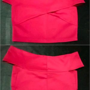 Red Top Stylish Sleeves For Girls