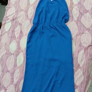 Blue Party Dress Small Size