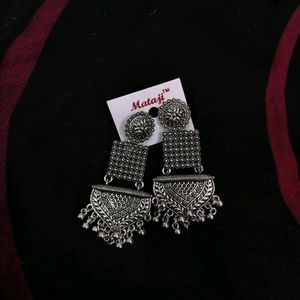 Designer Oxidised Earrings