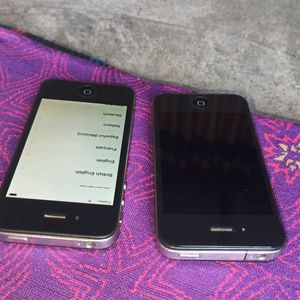 Two Apple Iphone 4s