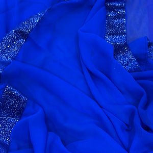 Navy Blue, Beautiful Saree