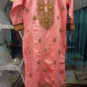 Beutiful Embroidery Kurta With Dupatta