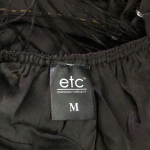 Black Embroided Co-ords(Women’s)