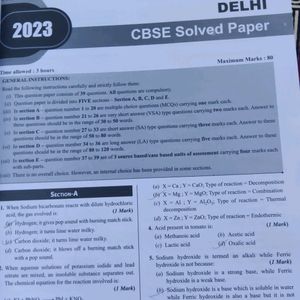 CBSE Class 10th Past 10 yeas Solved Papers