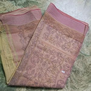 New Pure Cotton Chickankari Saree