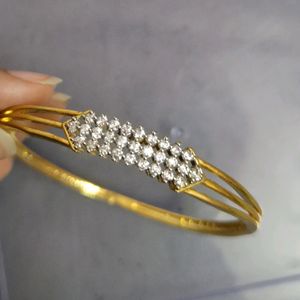 Openable Artificial Diamond Bracelet