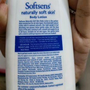 Softsens Naturally Soft Skin Body Lotion